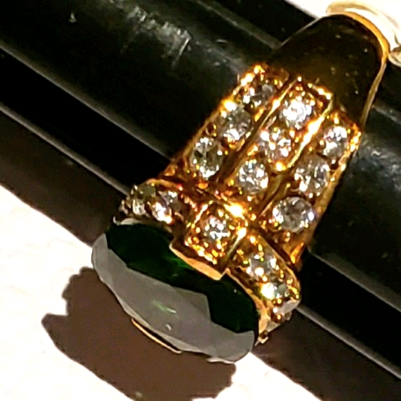 Ring, Vermeil. 18kt over 9.25 (sterling)silver. - Picture 5 of 10